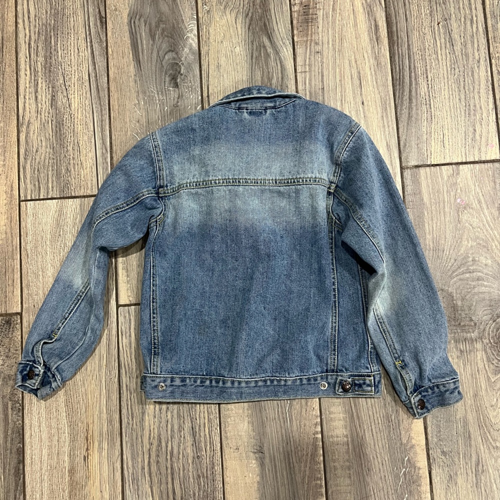 Polo Ralph Lauren Indigo Denim Jacket Boys Size 7 Vintage - Picture 3 of 5